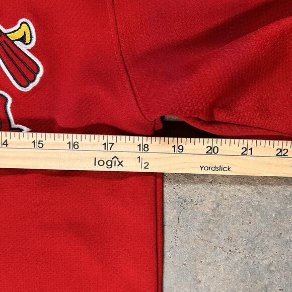 St. Louis Cardinals Albert Pujols Jersey Red Mesh Youth XL/S - Picture 7 of 8